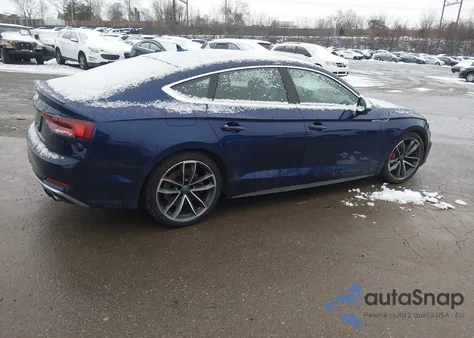 2019 Audi S5 3.0T Premium z USA, uszkodzony, nr VIN WAUB4CF58KA096052
